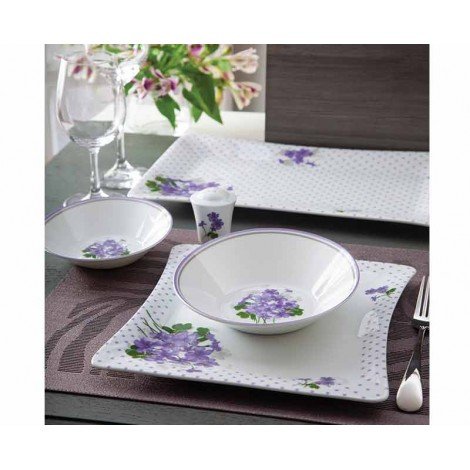 zarin porclain vinci serie jasmin violet model 29 pcs perfect grade Catering and catering